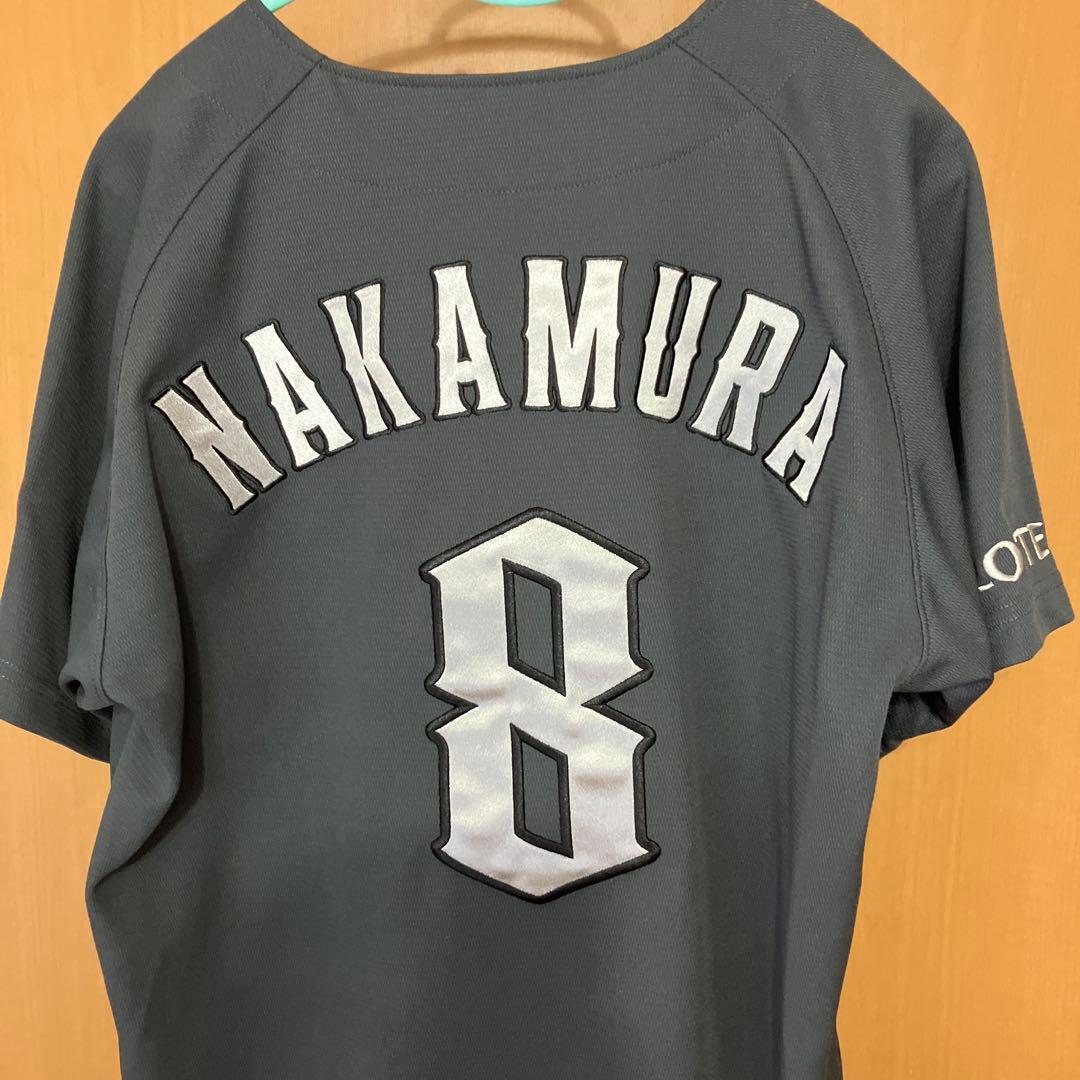 ロッテ　8 中村 ネオクラシックユニフォームM