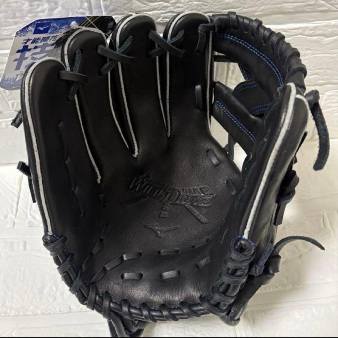 Mizuno ミズノ 少年軟式 オールラウンド用 ブラック 左用 新品・未使用品