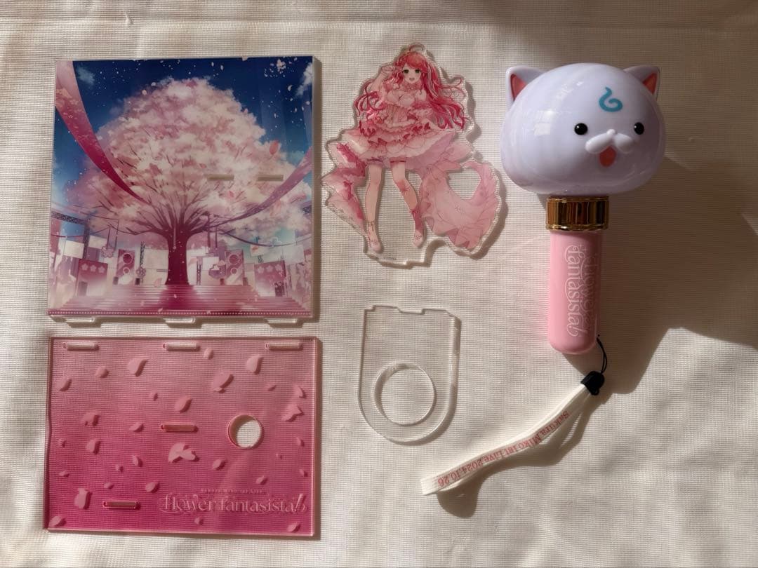 さくらみこ アクリルペンライトスタンド 35Pライト付き