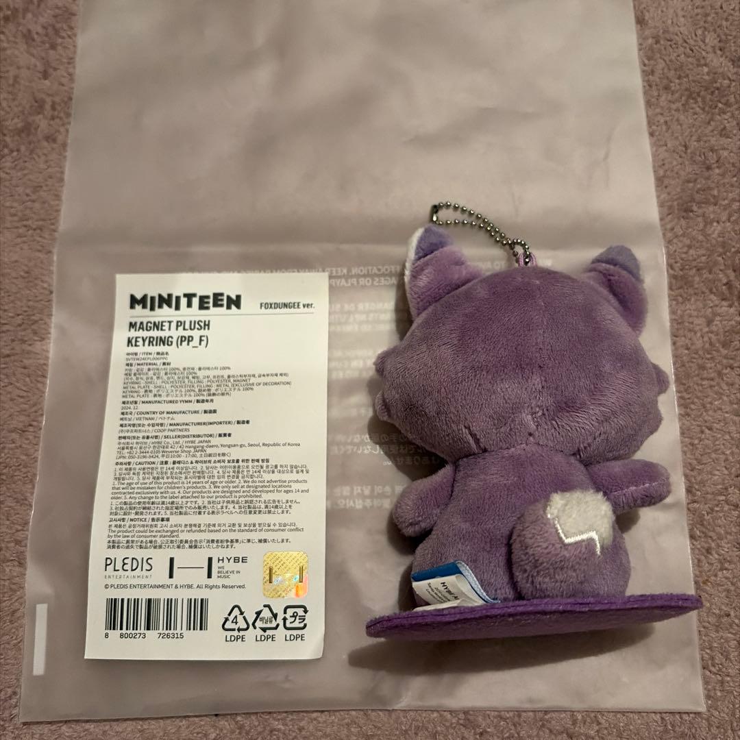 正規品MINITEEN ウォヌ　wonwoo マグネットぬいぐるみキーホルダー