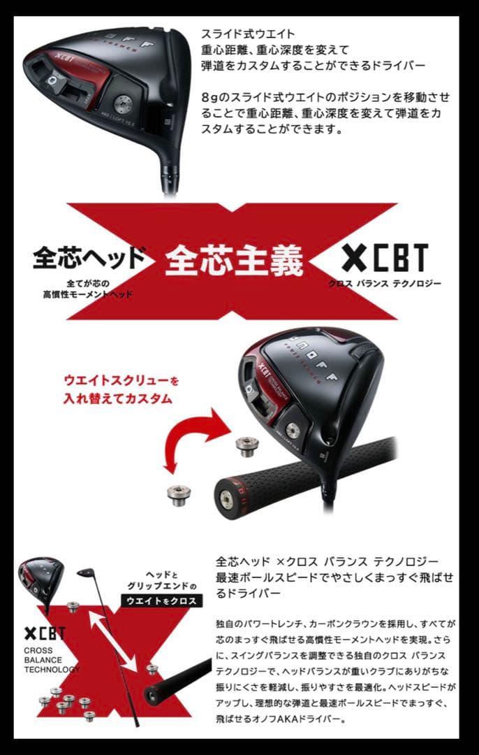 美品レア TATAKI30 ONOFF ドライバー 2024 AKA 10.5度