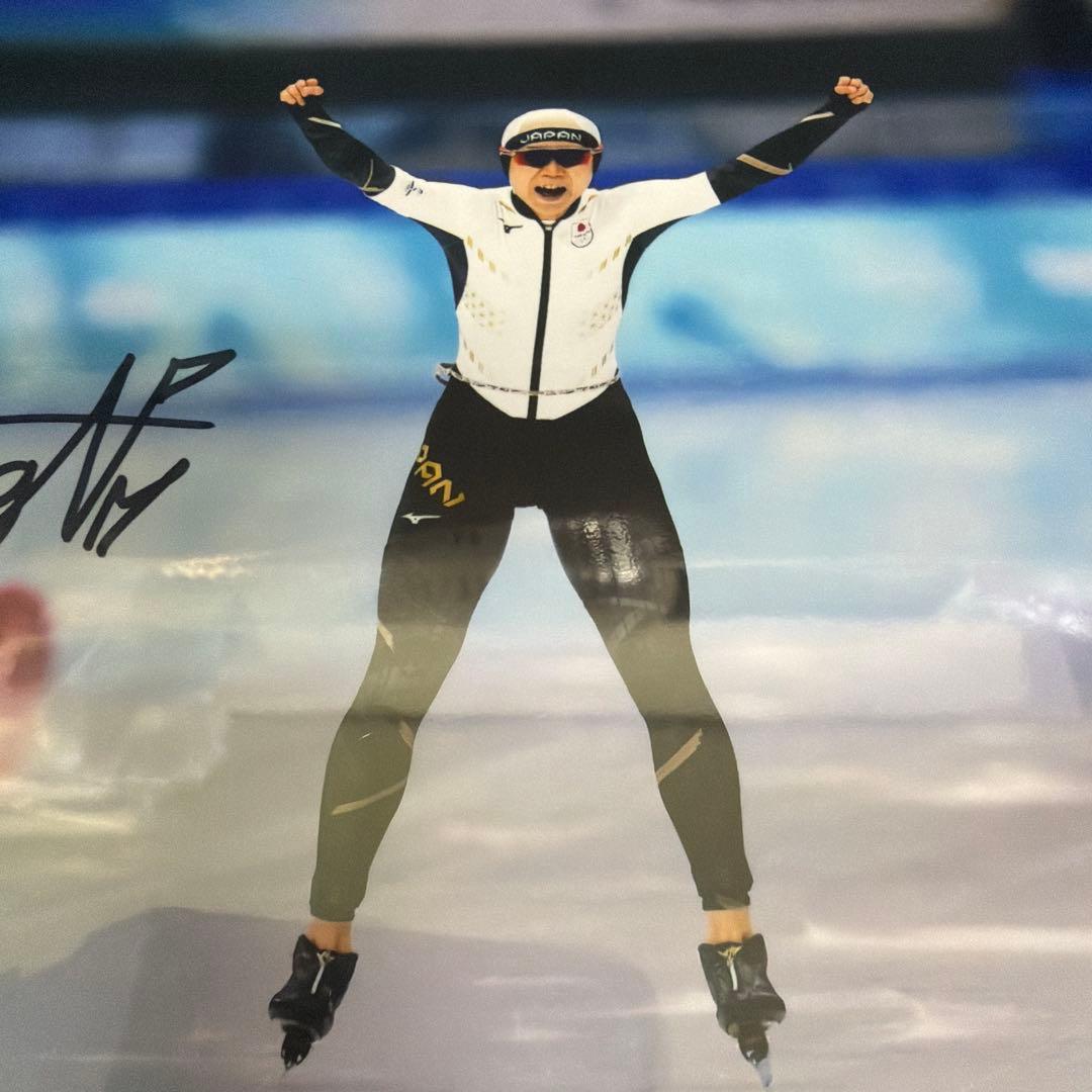 冬季オリンピック 金メダリスト 高木美帆 スピードスケート 証明書付き