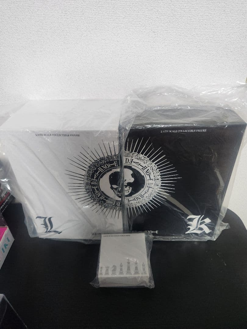 GAMETOYS GT-007 008 デスノート夜神月 Lエル2体セット特典付