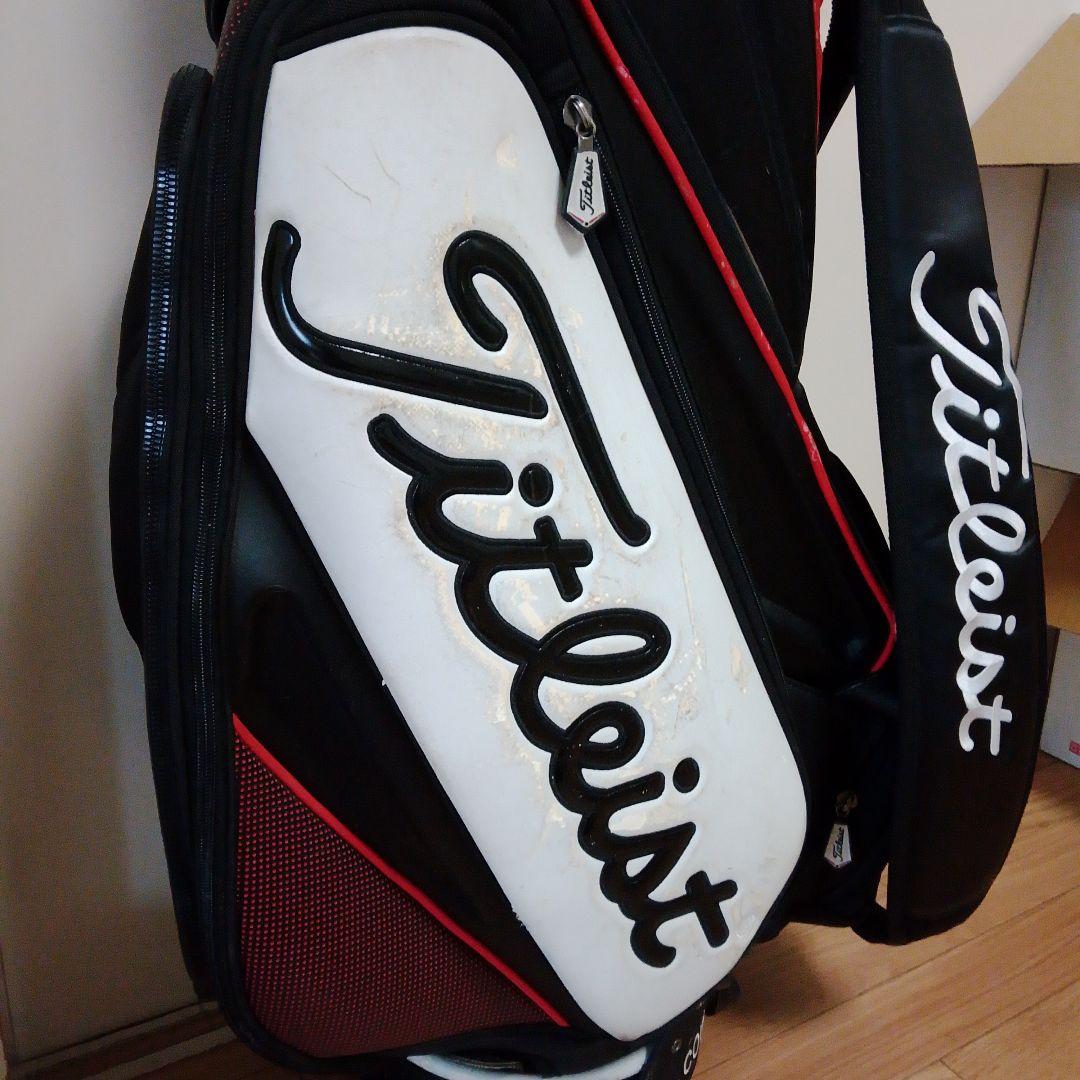 【希少】Titleist タイトリスト ツアーモデルキャディバッグ ゴルフバッグ