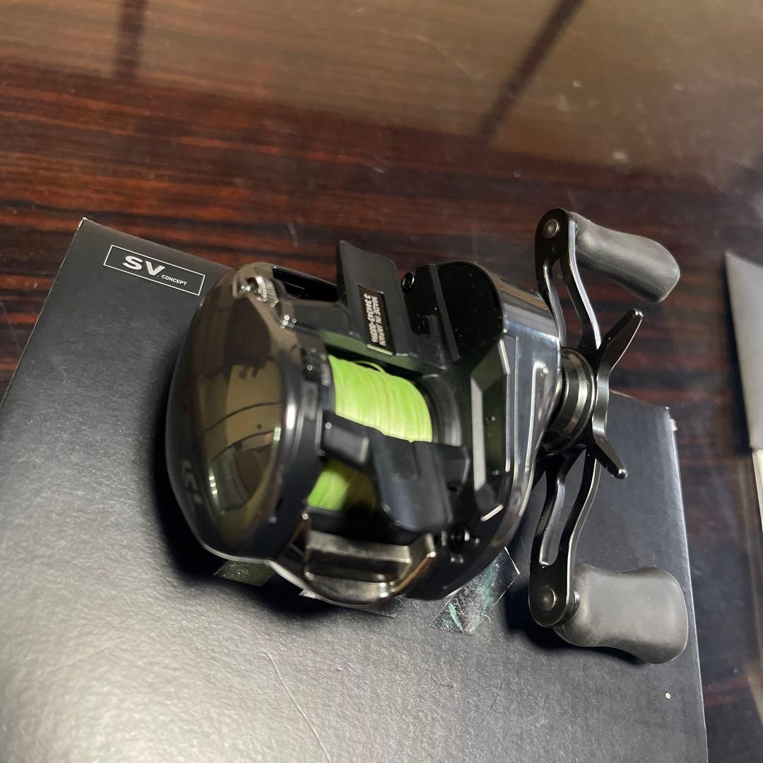 美品DAIWA ダイワ 24スティーズ SV TW 100XHL 左ハンドル