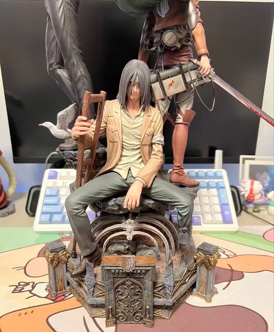 進撃の巨人 ⑥ エレン·イェーガーガレージキット ガレキ スタチュー