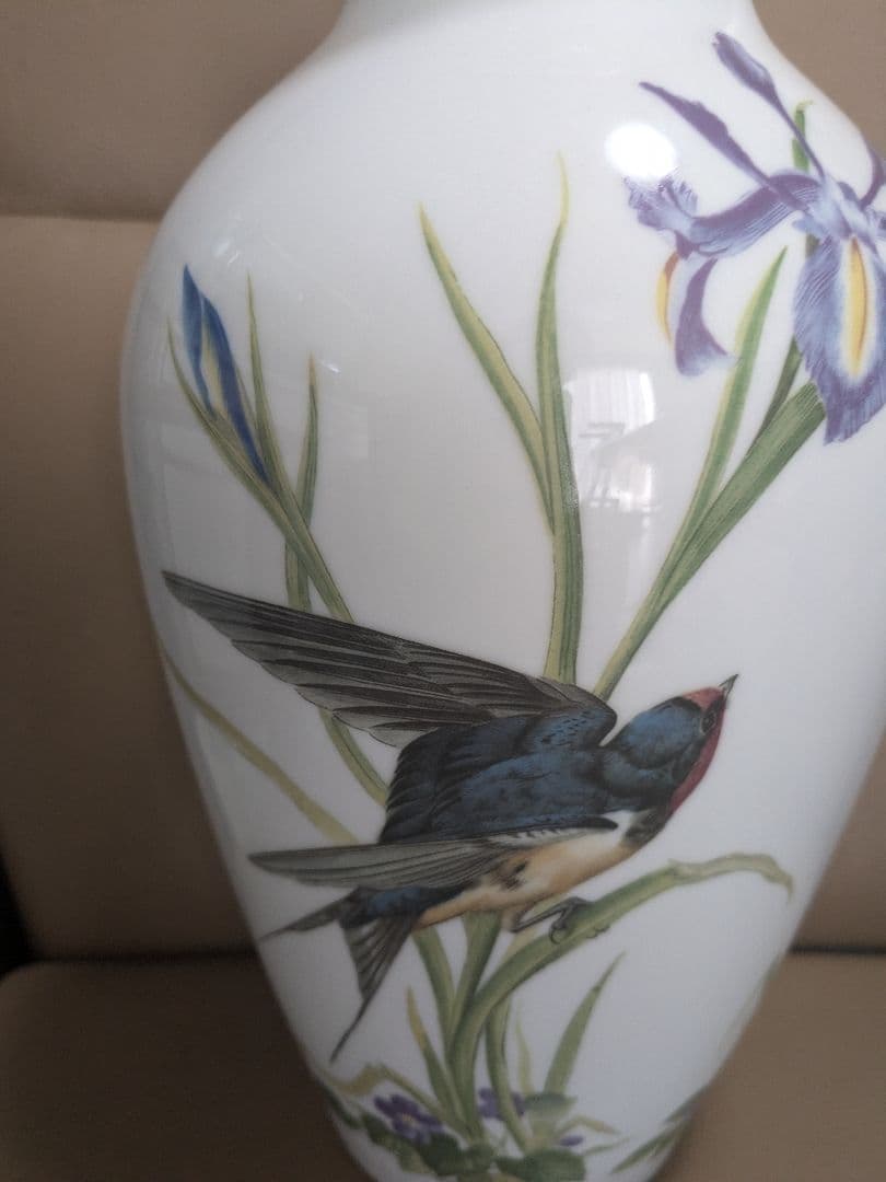 フランクリン ポーセリン The Meadowland Bird Vase