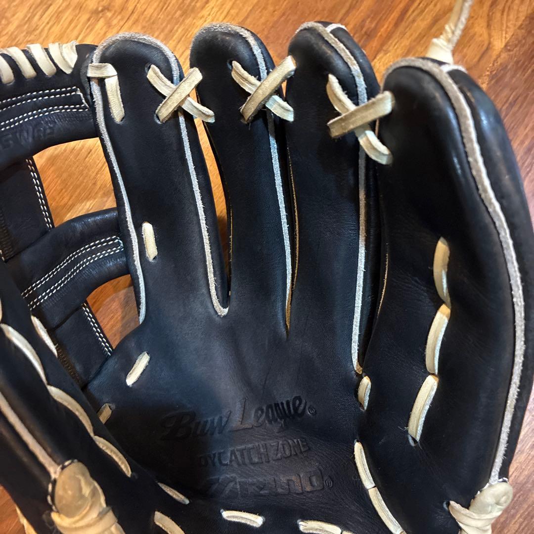 ⭐️お買い得　Mizuno 軟式グローブ 黒　一般　大人用　内野手　ビューリーグ