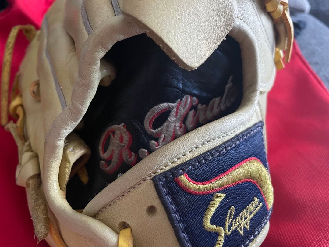 Slugger 久保田スラッガー　軟式グローブ　指カバー付　投手　ピッチャー