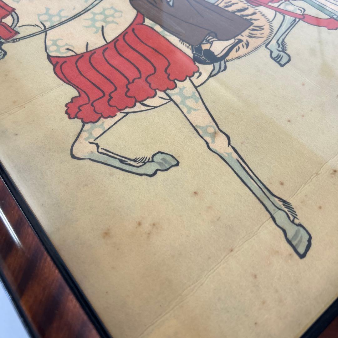 鈴木春信　 「美人画　乗馬の若君」