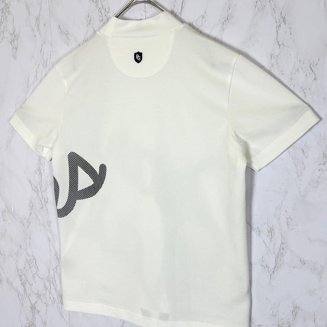 【即売れデザイン/極美品】パーリーゲイツ　全面ビッグロゴ　2023年製　tシャツ