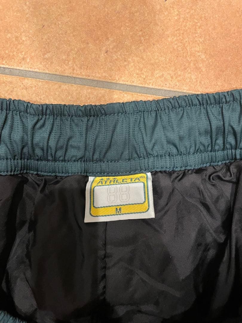 ATHLETA ピステパンツ Mサイズ 黒・緑帝京長岡
