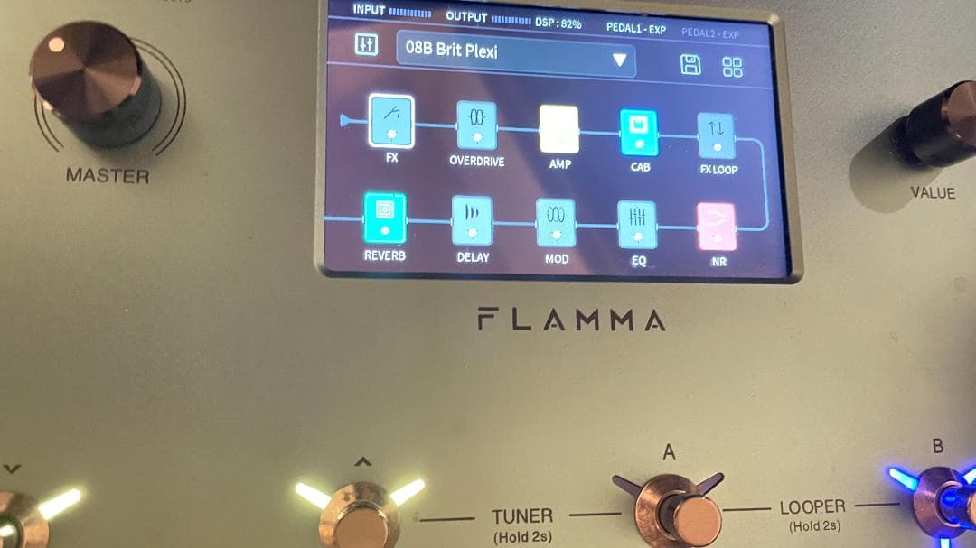 FLAMMA FX200 多機能ギターエフェクター　ルーパー