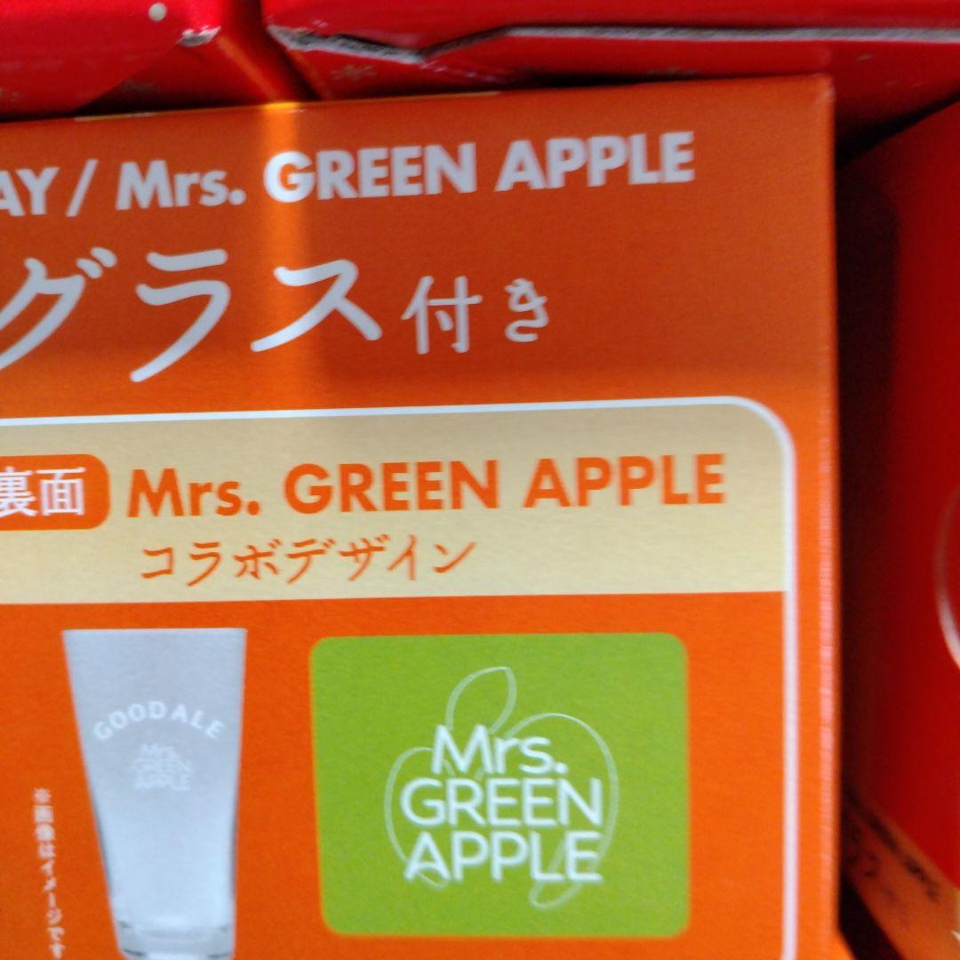 Mrs.GREEN APPLE×キリン淡麗グリーン、グッドエールグラス9個セット