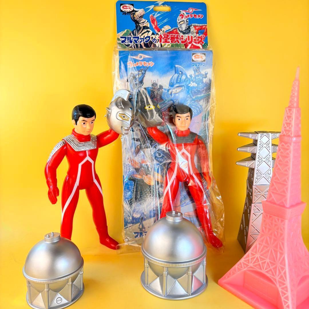 ブルマァク マスク取れ ウルトラセブン 大 グレーマスク珍色 激レア品