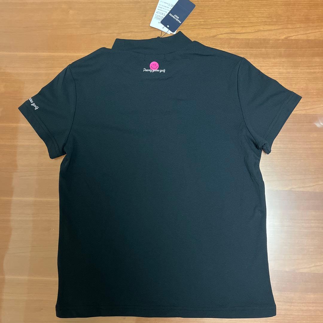 PEARLY GATES 黒ポロシャツ レディース