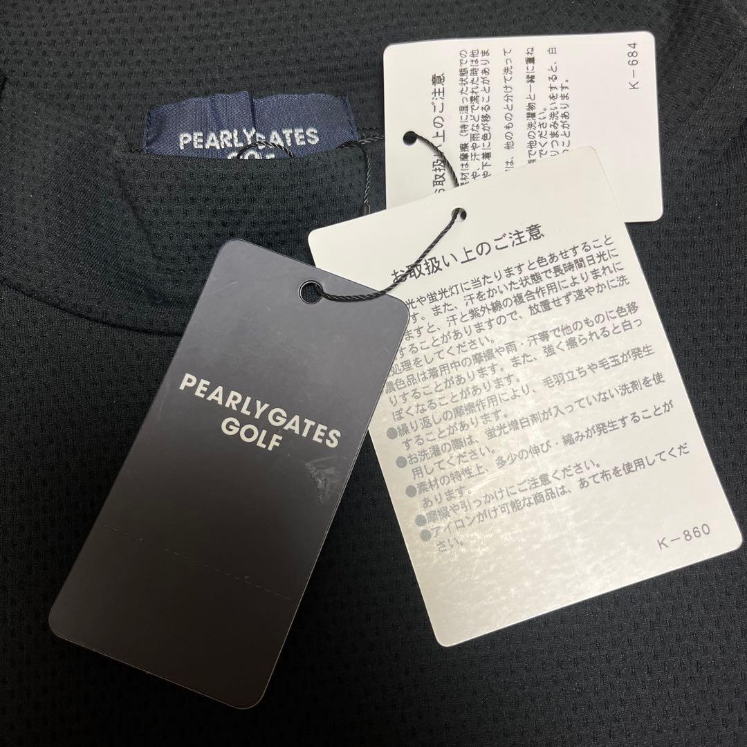 PEARLY GATES 黒ポロシャツ レディース