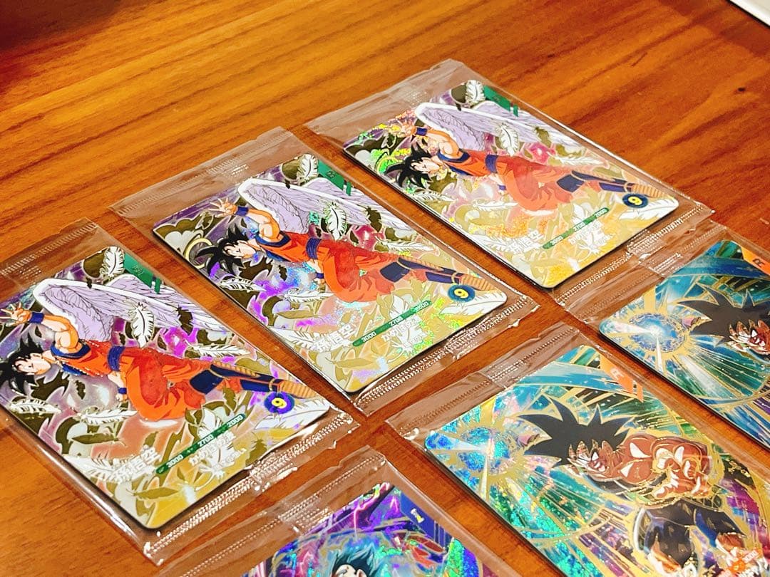 スーパードラゴンボールヒーローズカード 6枚セット