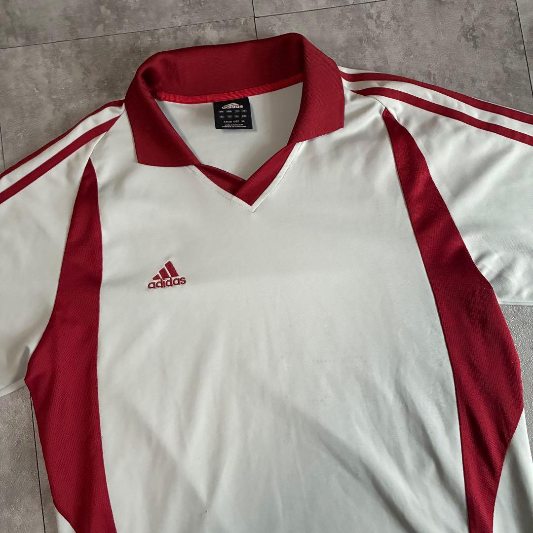 00s adidas ゲームシャツ　サッカーシャツ