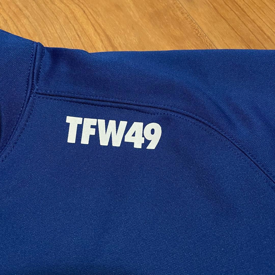 TFW49 モックネック　Tシャツ　ブルー　XL ゴルフ　2枚セット