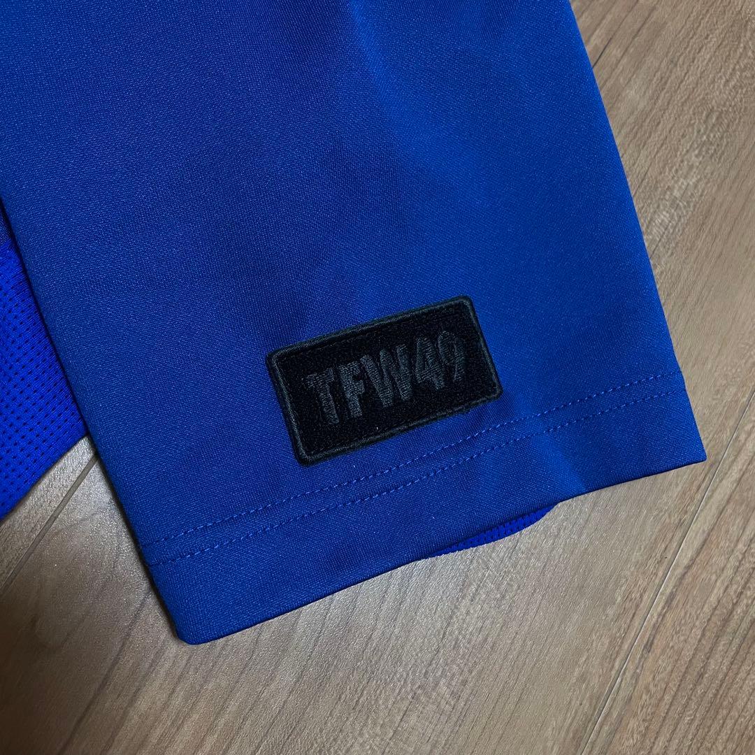 TFW49 モックネック　Tシャツ　ブルー　XL ゴルフ　2枚セット