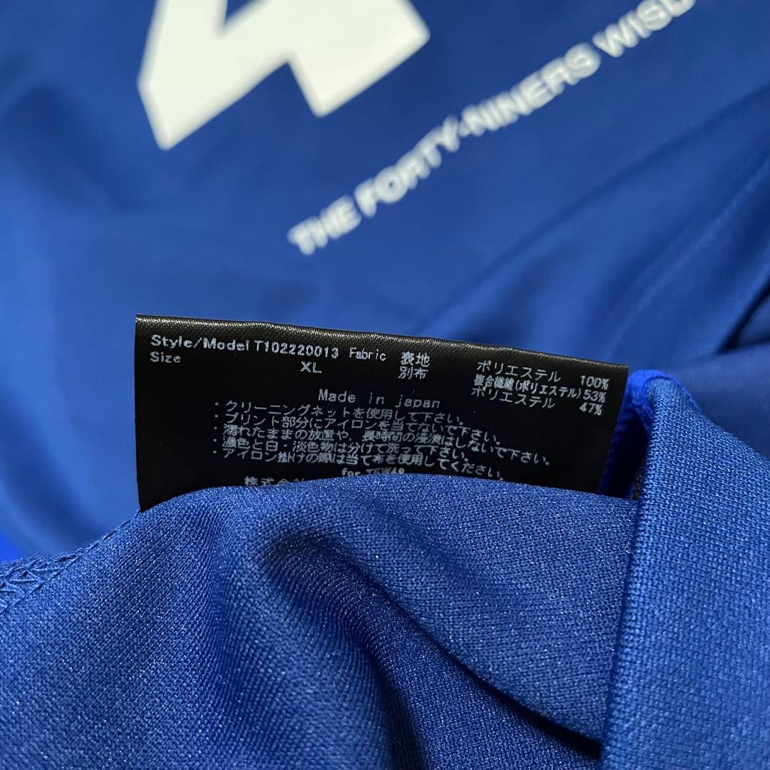 TFW49 モックネック　Tシャツ　ブルー　XL ゴルフ　2枚セット
