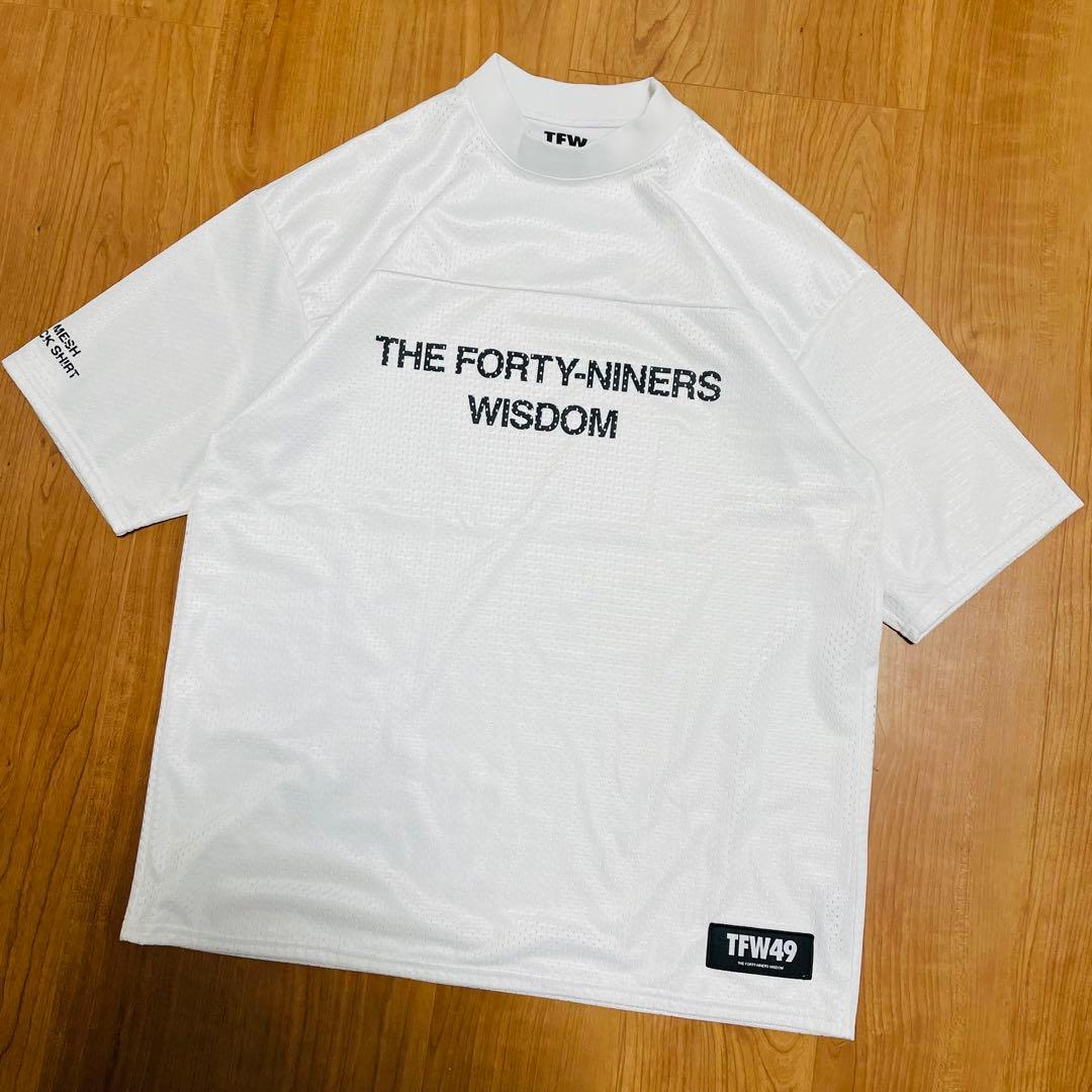 TFW49 モックネック　Tシャツ　ブルー　XL ゴルフ　2枚セット