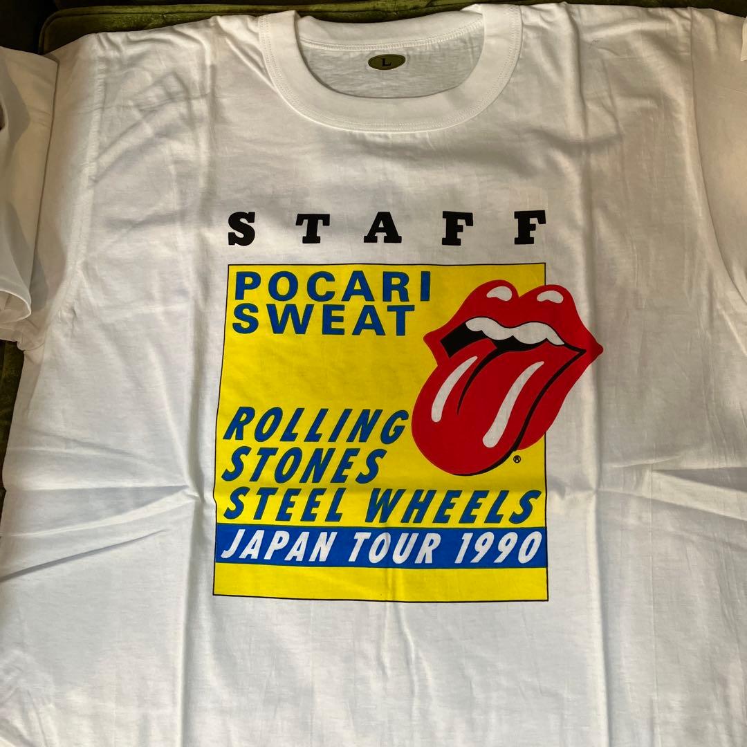 Rolling Stones Tシャツ JAPAN TOUR 1990 未使用品