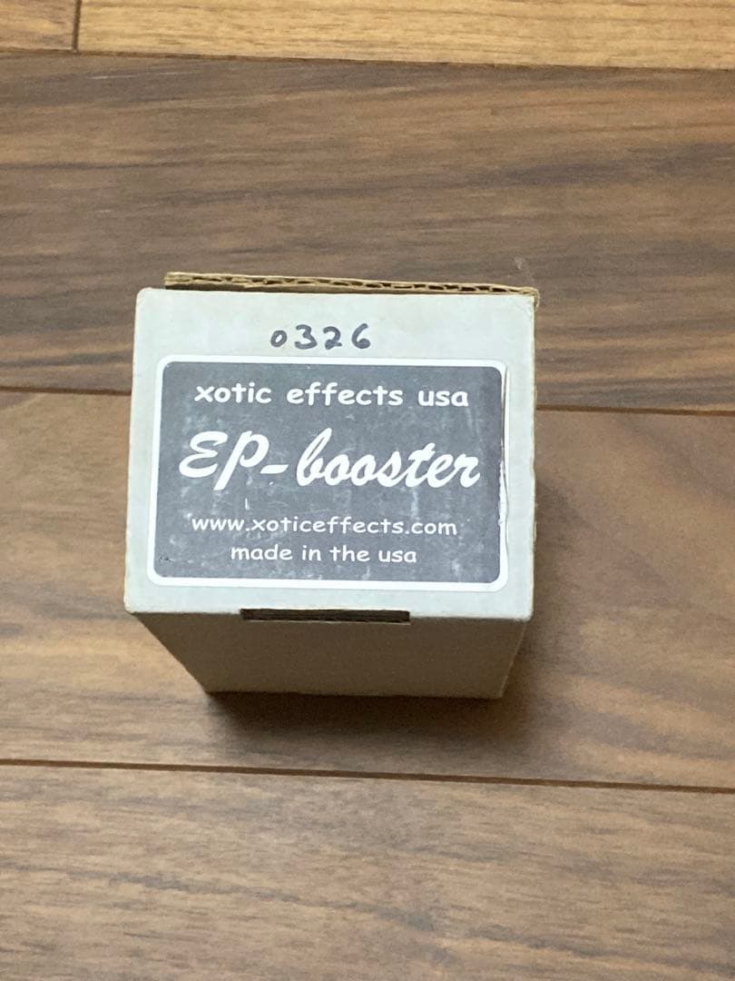 最初期モデル xotic EP-booster No.326 18vアダプター付
