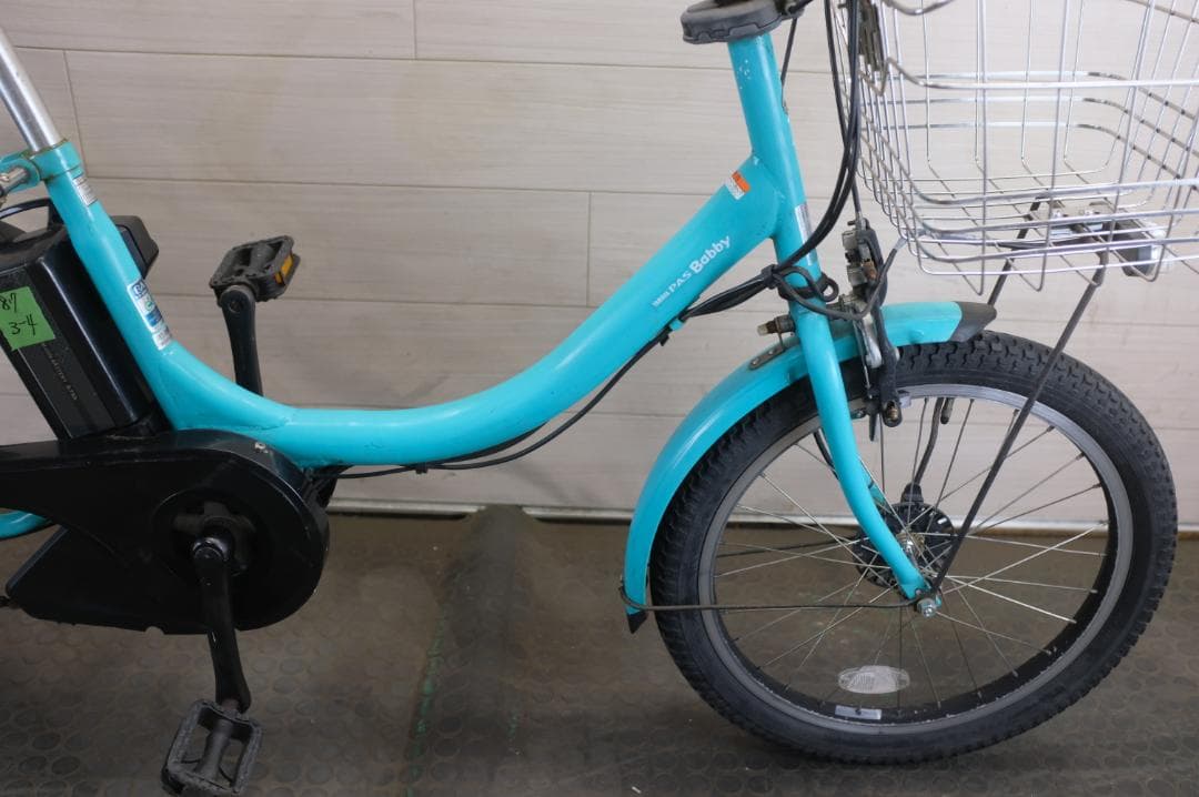 電動自転車ヤマハPAS　Babby　20インチ3段8.7Ah（4点灯）充電器あり