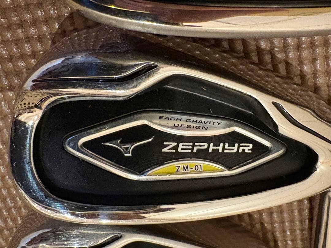 美品 MIZUNO ZEPHYR ZM-01 アイアンセット