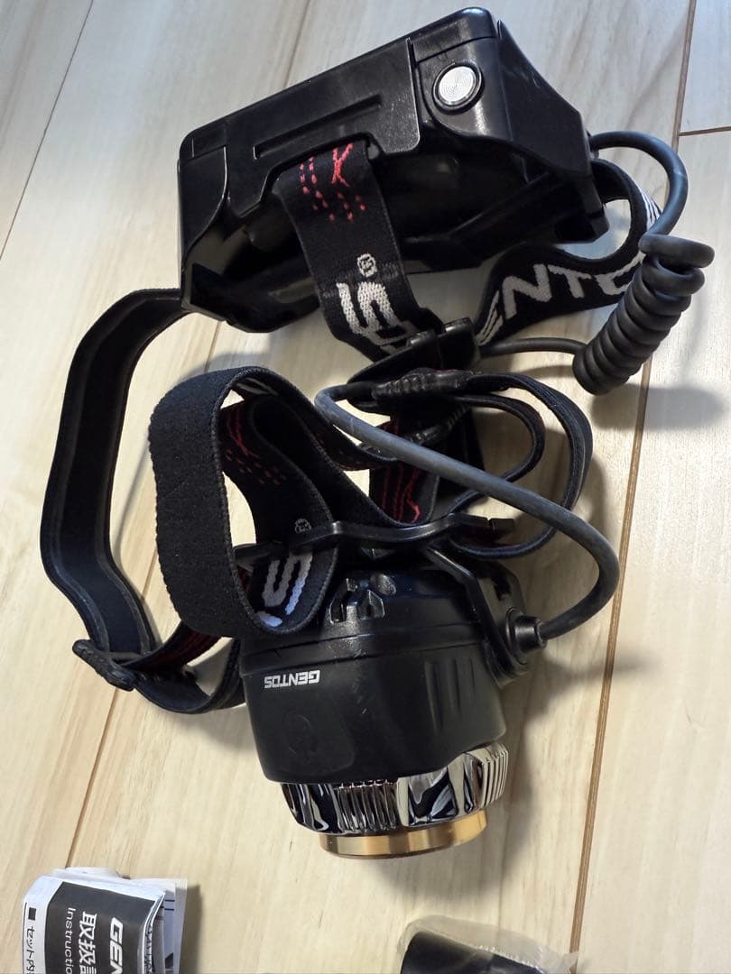 GENTOS GH-200RG ヘッドライト　中古品