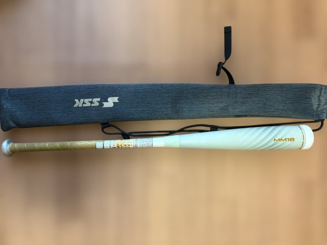 ssk MM18 軟式バット 専用ケース付き　83cm