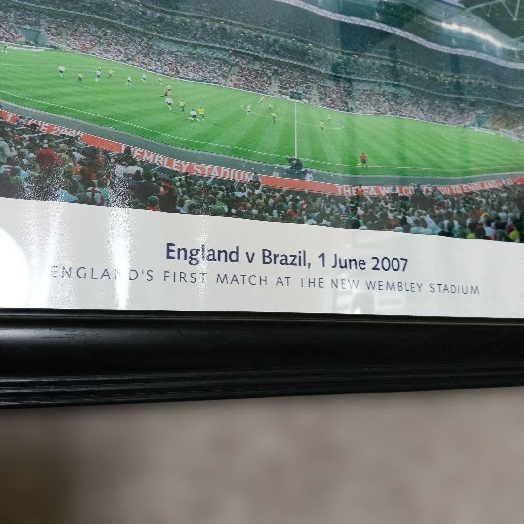 イングランド サッカー代表 2007年 ウェンブリースタジアム 記念試合写真