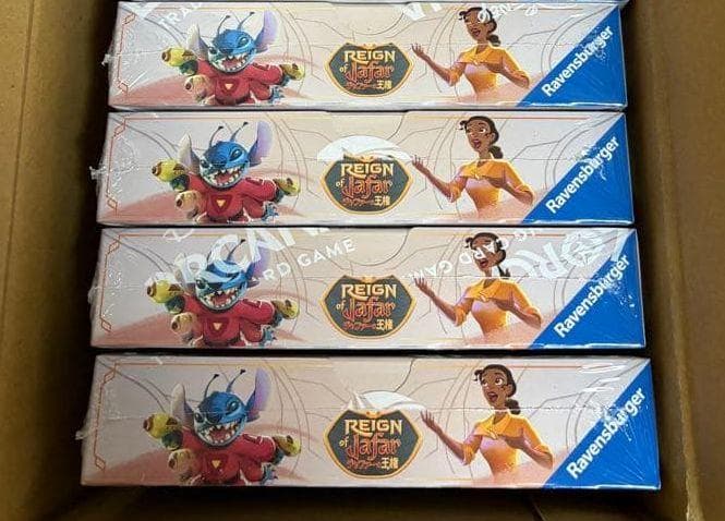 ジャファーの王権 未開封 4BOX ディズニー ロルカナ 日本語版 A