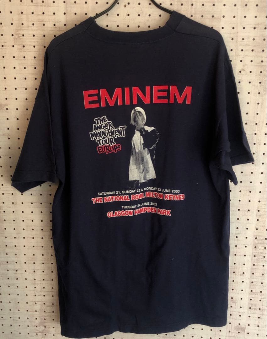 EMINEM 2003年　EURO tour Tシャツ　XL