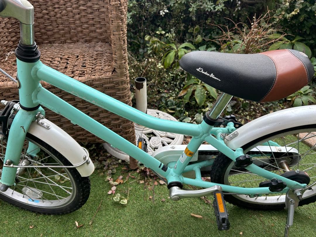 【引き取り限定】KhodaaBloom 幼児用自転車 18インチ ミントグリーン