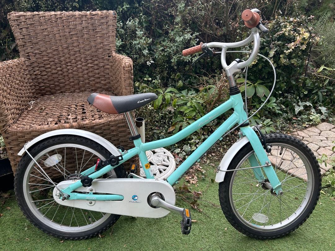 【引き取り限定】KhodaaBloom 幼児用自転車 18インチ ミントグリーン