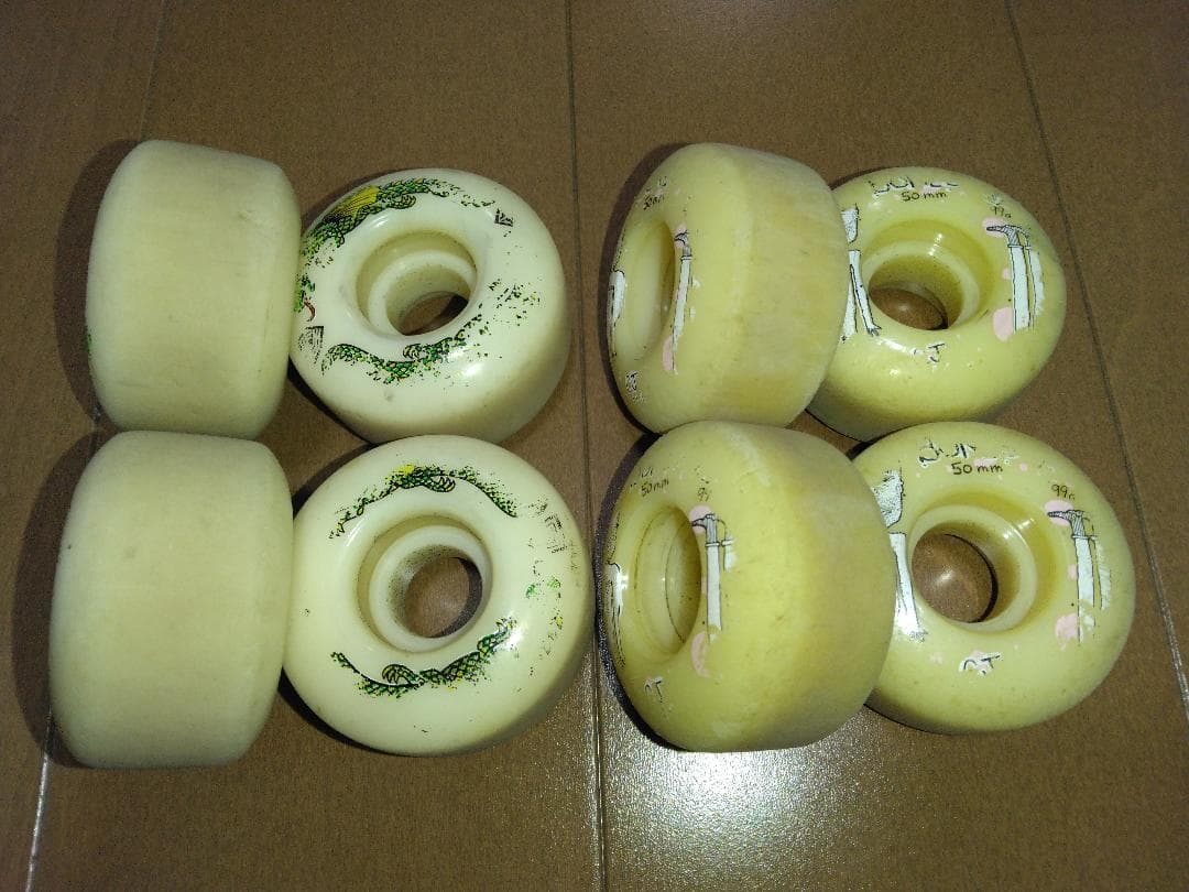 Powell Dragon 52mm + BONES STF 50mm セット