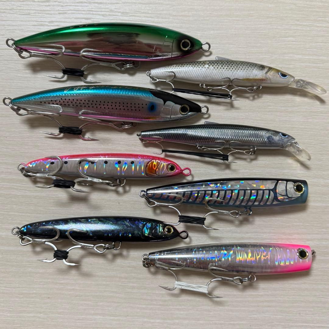 SHIMANO シマノ　ロックフラット150S他　8本セット　マリヤ