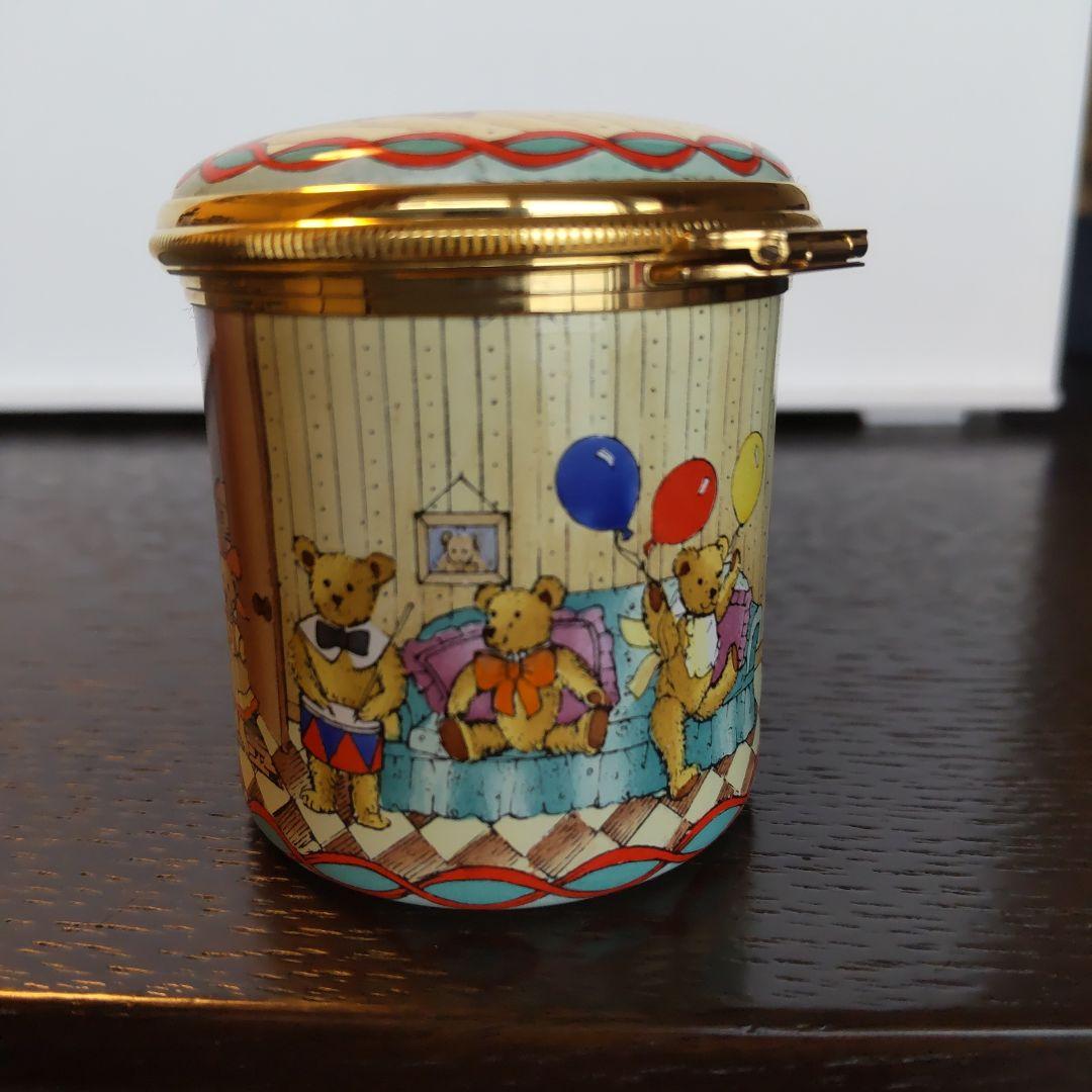 ハルシオンデイズ テディベア パーティー 箱あり 小物入れ ピルケース 新品