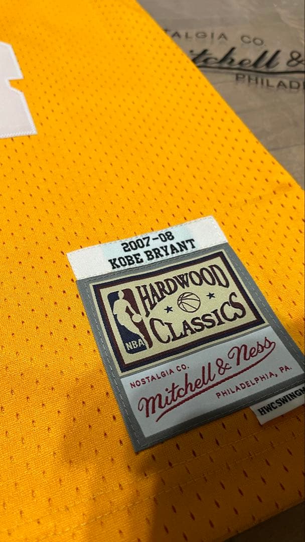 Mitchell & Ness NBA ジャージー Kobe 2007-08