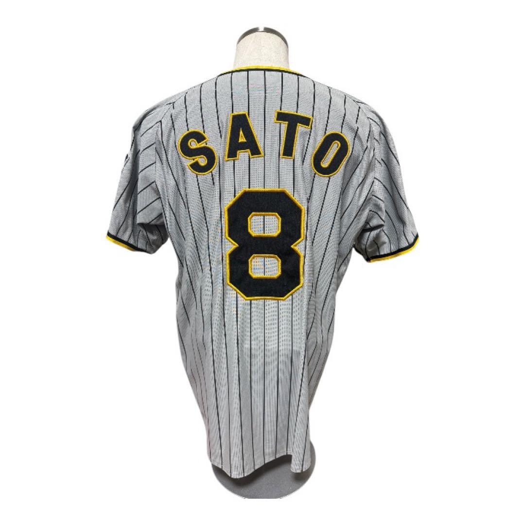 Lサイズ！阪神タイガース 佐藤輝明 レプリカユニフォーム ビジター 応援 ミズノ