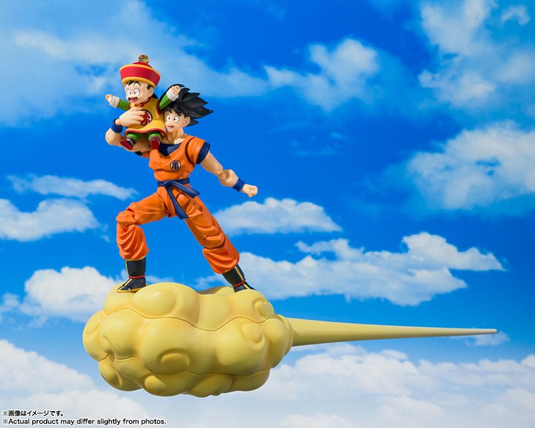 新品未開封 S.H.Figuarts 孫悟空＆孫悟飯-幼年期-＆筋斗雲