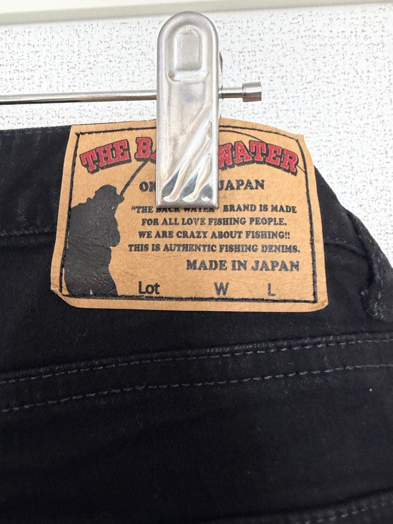 ザバックウォーター✖️JoestyleコラボBLACKカーゴパンツ 30インチ