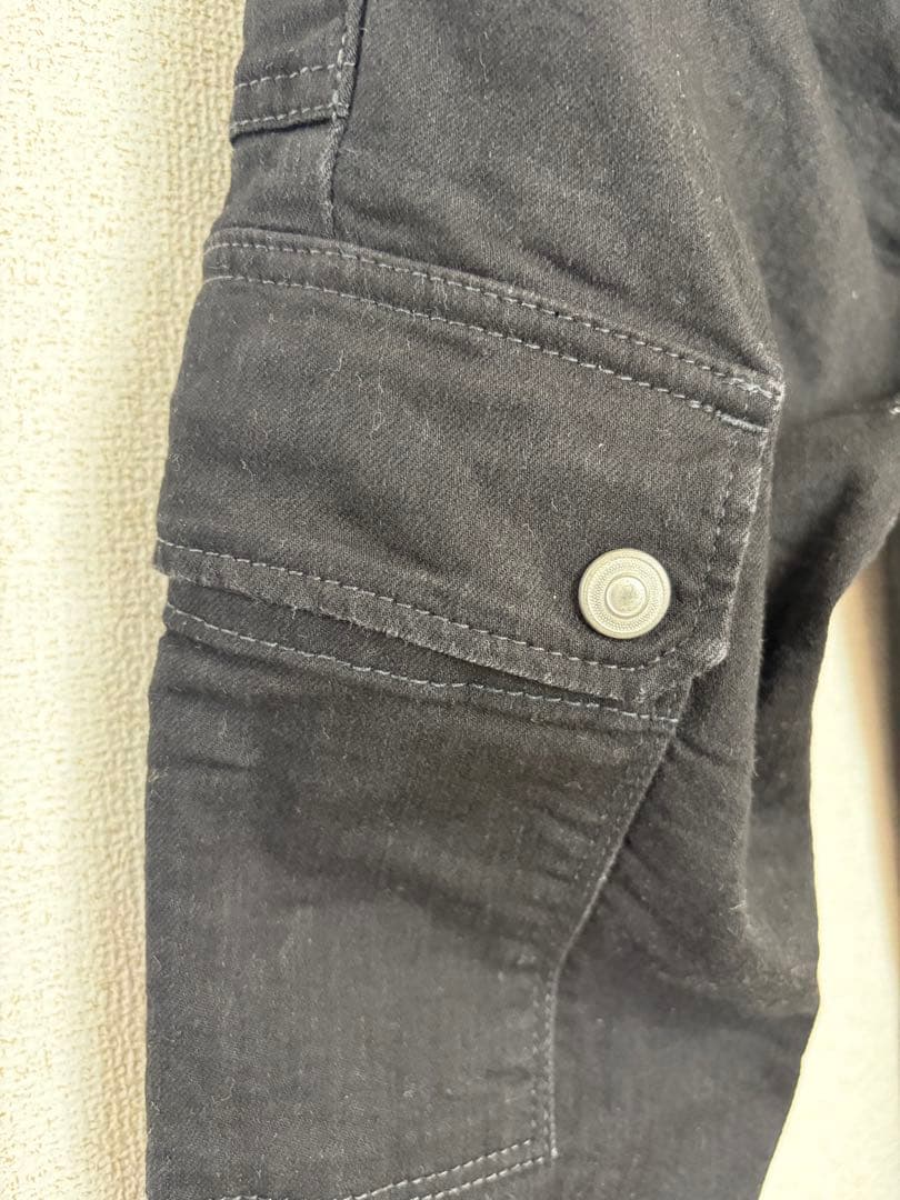 ザバックウォーター✖️JoestyleコラボBLACKカーゴパンツ 30インチ