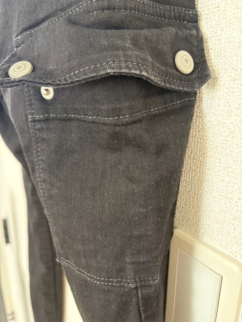 ザバックウォーター✖️JoestyleコラボBLACKカーゴパンツ 30インチ