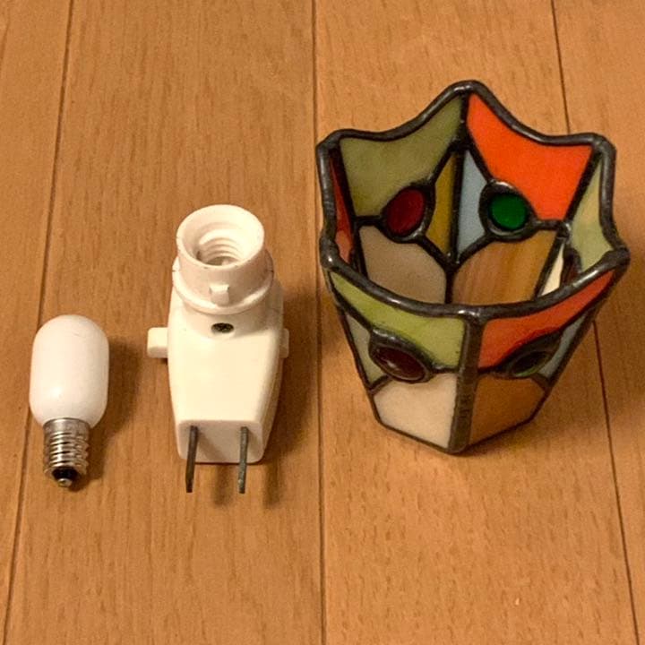 白熱灯・ステンドグラス・昭和レトロ・照明器具④