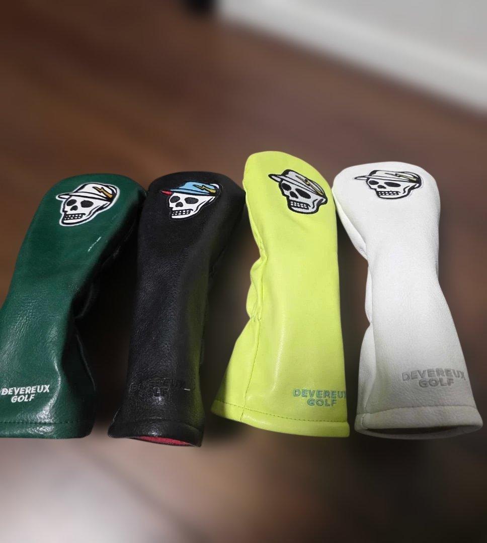 【総額18万超】DEVEREUX GOLF キャディバッグ＆ヘッドカバーセット