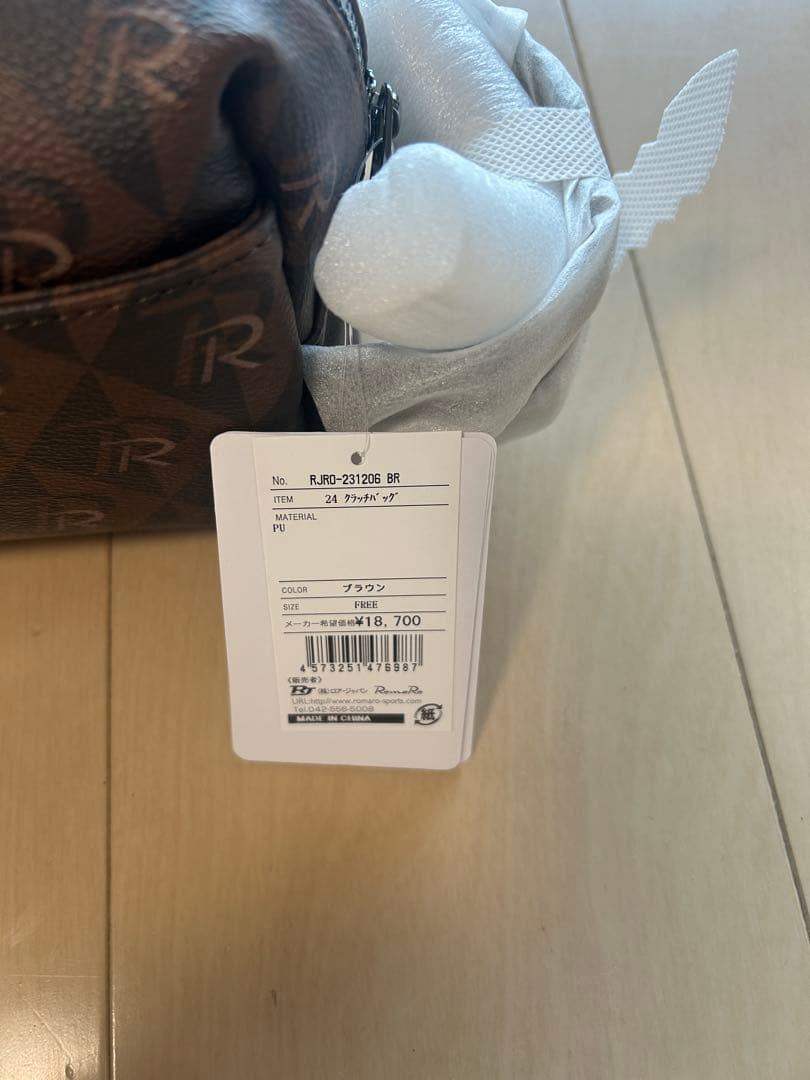 RomaRo ロマロ　クラッチバッグ　新品未使用